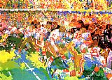 Leroy Neiman Silverdome Superbowl painting